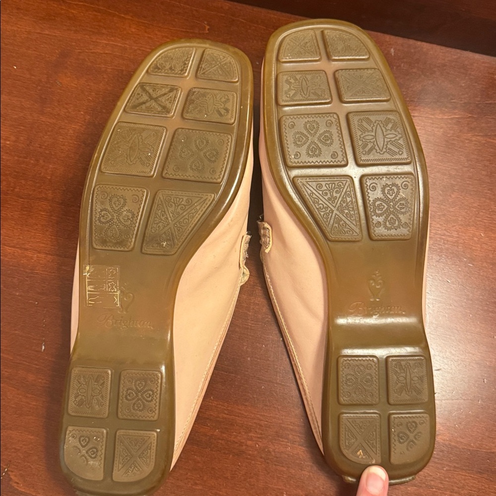 Brighton Leather Croc Embossed Mule Loafers Size 8 | Y2K - Picture 9 of 9